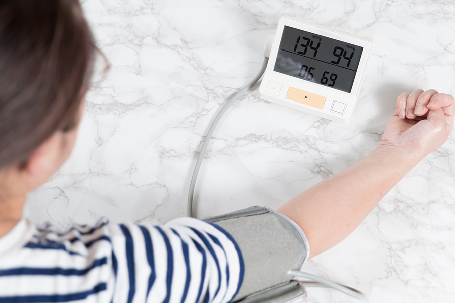 ご自宅で血圧測定を習慣にしましょう