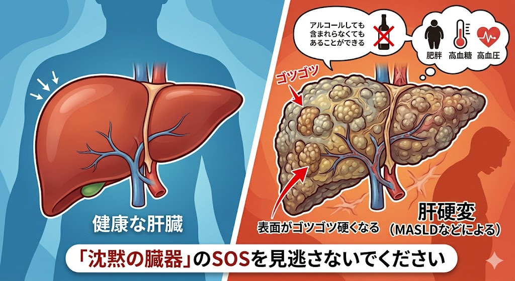 「お酒を飲まないから大丈夫」は禁物？新しい脂肪肝の基準「MASLD（マッスルディ）」と、沈黙の臓器を守るエコー検査